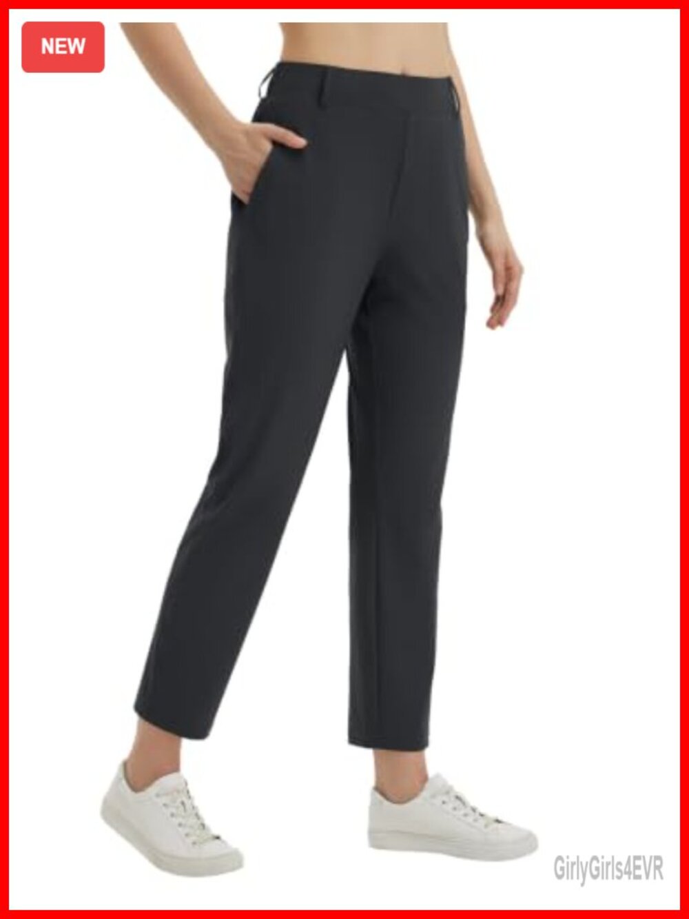 Women's Lightweight Golf Pants Straight Leg UPF50